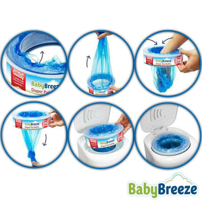 BabyBreeze Diaper Pail Refill Bags Compatible - Image 4