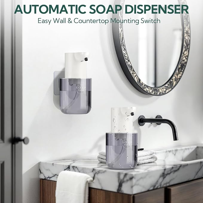 2 Pack Automatic Soap Dispenser, Touchless Automatic Liquid Soap Dispenser - Image 4