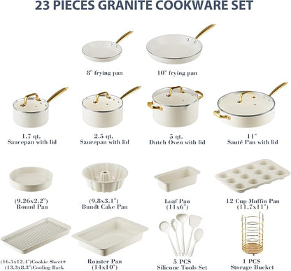 Pots and Pans Set Nonstick - Image 2