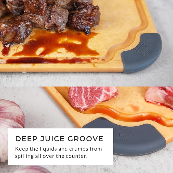 Elihome essential Series Wood Fiber Cutting Board - Image 4