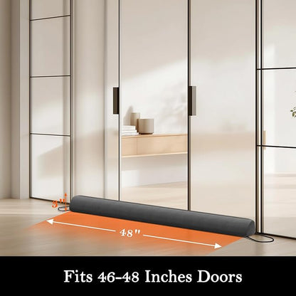 Sunolga 48" Door Draft Stopper Blocks Hot and Cold Air - Image 2