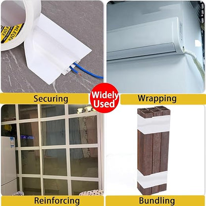2Pack Duct Tape Heavy Duty Single Sided, Strong Adhesive High Strength - Image 4