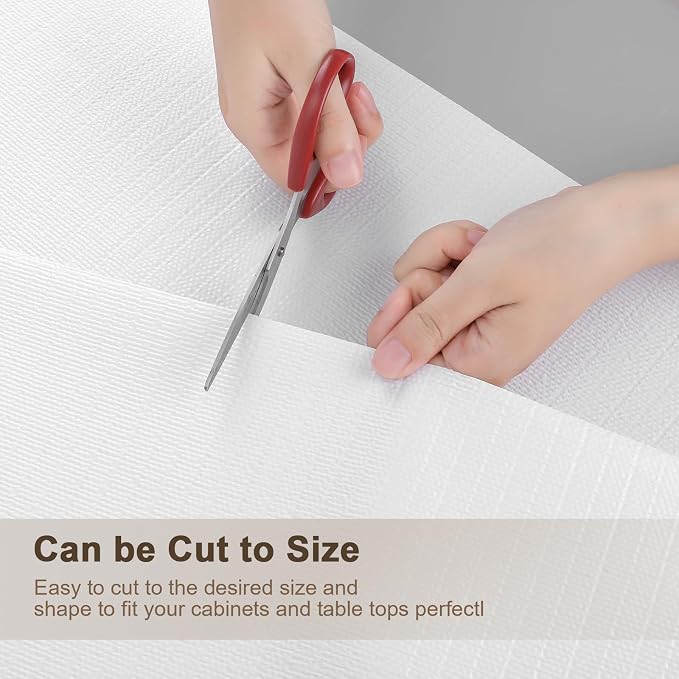 OcePor Non-Adhesive Drawer and Shelf Liner 12IN x 20FT, Non Slip Cabinet and - Image 6