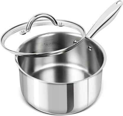 MICHELANGELO 3 Quart Saucepan by Michelangelo