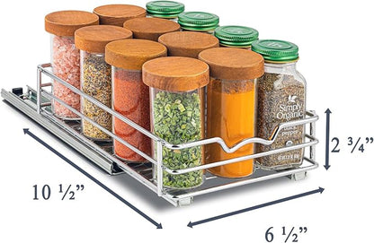 Pull Out Cabinet Organizer for Spices, Cans - Image 3