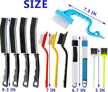 12Pcs Crevice Cleaning Brush, Small Gap Cleaning Brushes - Image 6