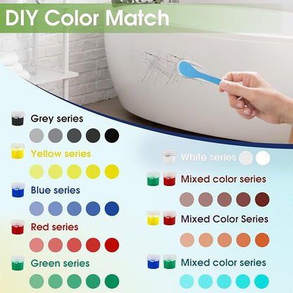 Fiberglass Tub Repair Kit, Porcelain Sink and Bathtub Repair Kit - Image 2
