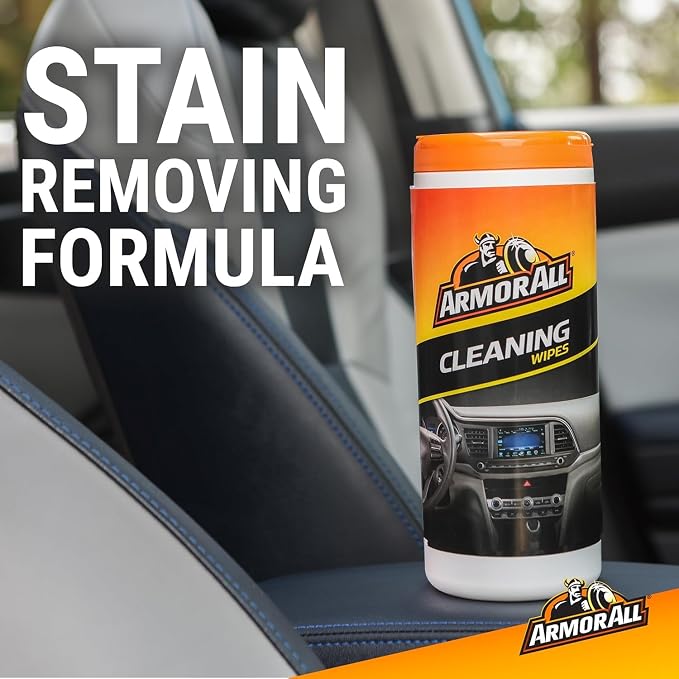 Armor All Car Cleaning Wipes for Interior and Car Exterior, 90 Wipes Each - Image 4