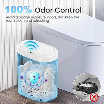 jinligogo 2 Pack 5 Gallon Bathroom Trash Can - Image 5