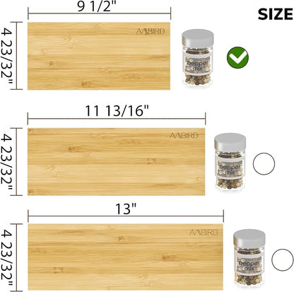 AMBIRD Bamboo Spice Drawer Organizer - Image 7