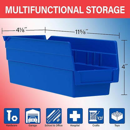Akro-Mils 30120 Plastic Shelf Bins, Heavy Duty Storage Bins - Image 2