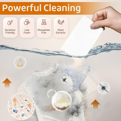Poesie Laundry Detergent Sheets Citrus Scent 3 Pack 480 Sheets 240 Loads Zero - Image 4