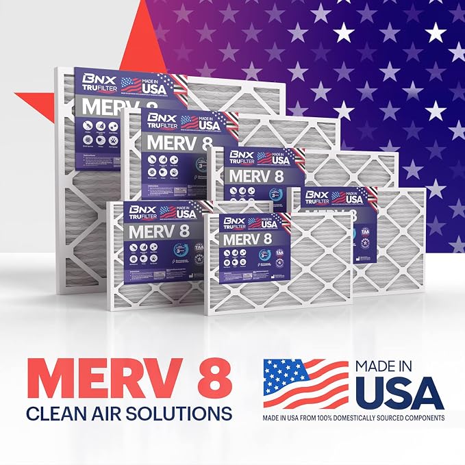 BNX TruFilter 18x20x1 Air Filter MERV 8 - Image 8