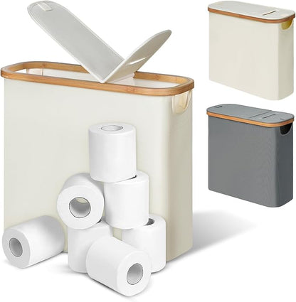 efluky Toilet Paper Storage and Holder 2 in 1, Toilet Paper Storage by efluky