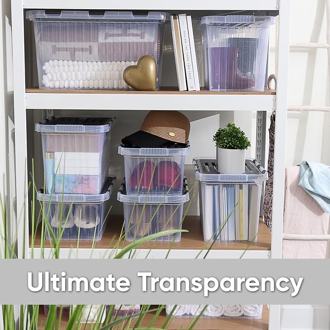 Superio Clear Storage Boxes - Image 6