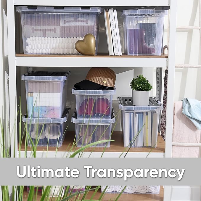 Superio Clear Storage Boxes - Image 6