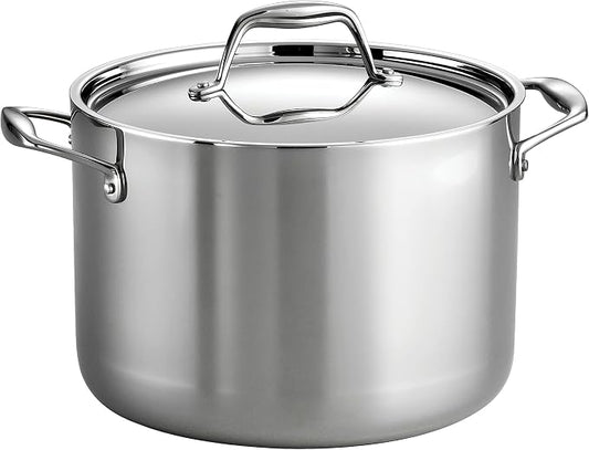 Tramontina Signature Tri-Ply Clad Stainless Steel 8-Quart Stock Pot by Tramontina