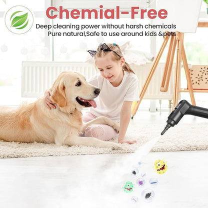 Handheld Steam Cleaner for Home, 2500W High Pressure Steam Cleaner for Car - Image 7