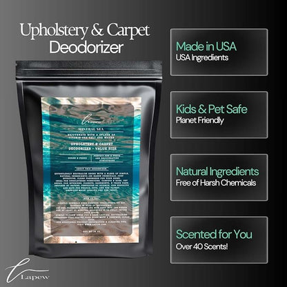 Mineral Sea Carpet Freshener Powder Refill 36 oz | Powerful Odor Eliminator - Image 5