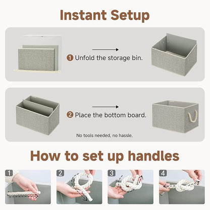 StorageWorks Storage Baskets for Shelves, Closet Organizers and Storage Bins - Image 7