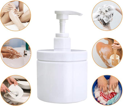 Cosywell Pump Bottle Dispenser Plastic Pump Bottles Refillable Bottles Wide - Image 6