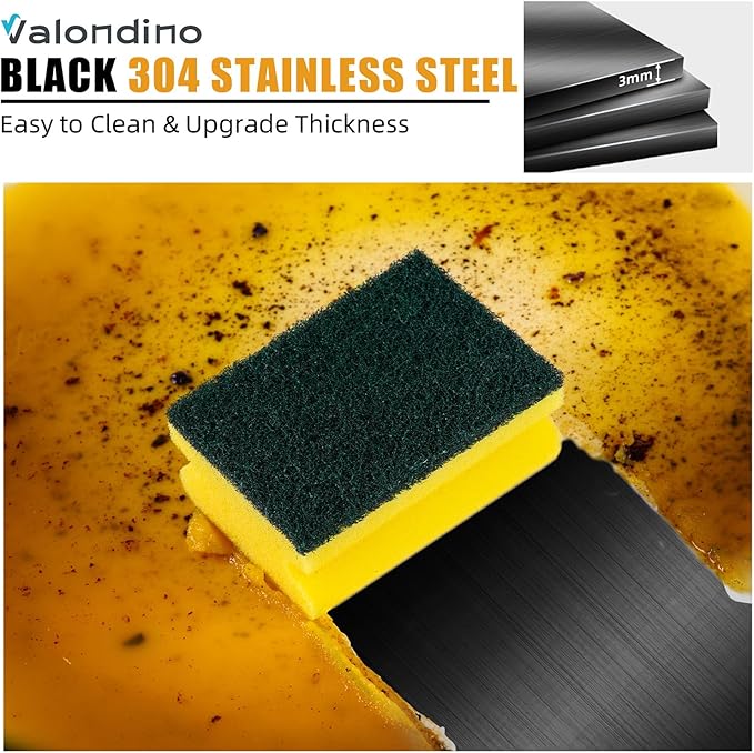 Drop In Kitchen Sink Stainless Steel 32x22 - Drop In Workstation Sink Double Bowl Commercial 16 Gauge Stainless Steel Kitchen Sinks Black