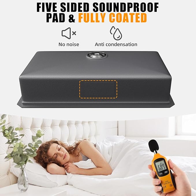 Undermount Kitchen Sink Stainless Steel 32x19 - Undermount Workstation Sink Single Bowl Commercial 16 Gauge Stainless Steel Kitchen Sinks Black