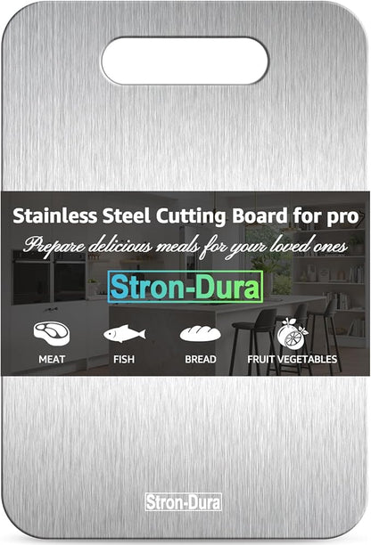 Stron-Dura Cutting Board, Stainless Steel Cutting Board, Foodgrade Cutting by Stron-Dura