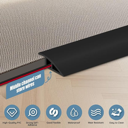 Floor Transition Strip Door Threshold 39" Floor Transition Reducer Trim on The - Image 3