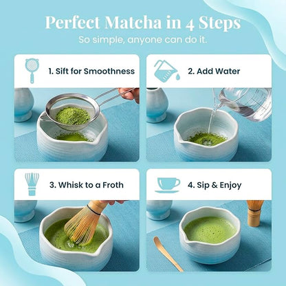 BARISTA EMPEROR® PREMIUM 8pcs MATCHA WHISK SET - Image 8