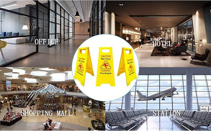 Displayforever 12 Packs Caution Wet Floor Signs - Image 4