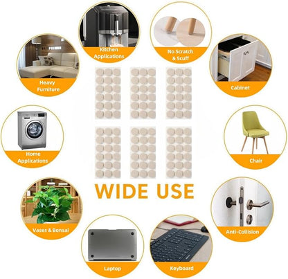 Furnigear Felt Furniture Pads for Hardwood Floors - Image 6