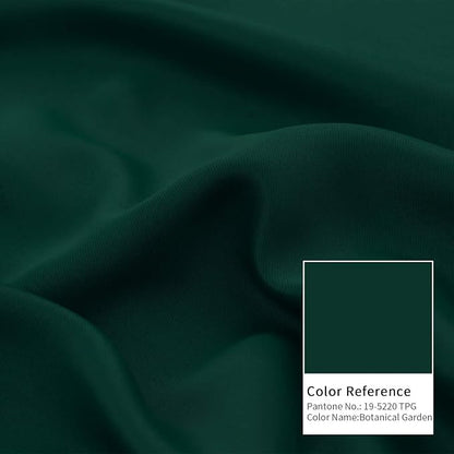 BGment Emerald Green Blackout Curtains 40 Inch Length - Image 7