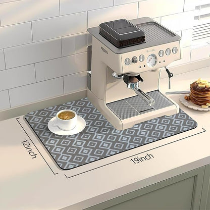 Bloss Dish Drying Mat, Fit Under Coffee Maker Machine/Kitchen Counter - Image 2