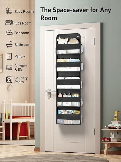 Yecaye 2 Pc Over the Door Organizer - Image 6