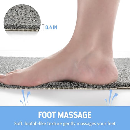 Non Slip Bathtub Mat, Anti Slip Shower Mat, Quick Drying Bath Tub Mats - Image 5