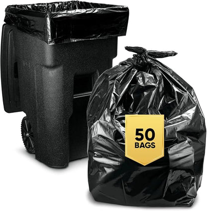 Veska 65 Gallon Trash Bags for Toter, Extra Large 64 Gallon Heavy Duty - Image 8