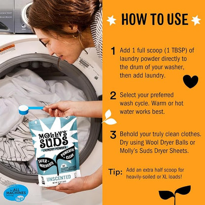 Molly's Suds Original Laundry Detergent Powder | Clean Laundry Detergent Powder - Image 6