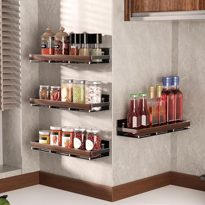 Walnut Magnetic Spice organizer - Image 8