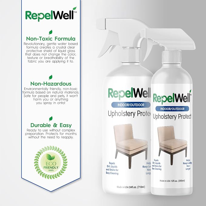 Upholstery Protect Stain & Water Repellent Spray Eco-Friendly, Pet-Safe Spray - Image 6