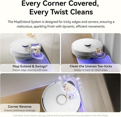 NARWAL Freo X10 Pro Robot Vacuum and Mop Combo, 000Pa Suction, DualFlow - Image 3