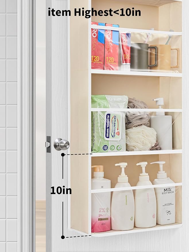 JARLINK 2 Pack Toy Stuffed Animal Storage, Over The Door Organizer W/Clear View - Image 4