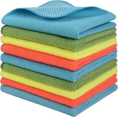 KinHwa Kitchen Washcloths for Dishes Absorbent Microfiber Dish Cloths Quick Dry - Image 8