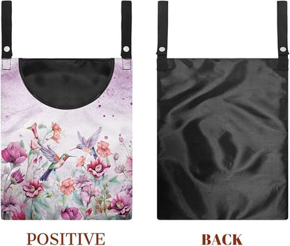 Hummingbird Adjustable Door-Hanging Laundry Clothespin Bag Clothespin Storage - Image 7