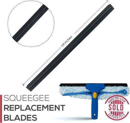 Kleen Handler Pack of 30 Professional 14” Window Washing Squeegee Blades - Image 7