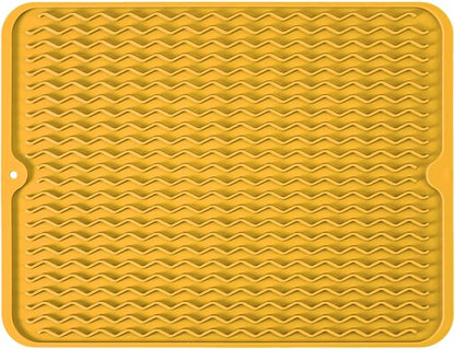 Silicone Dish Drying Mat for Multiple Usage, Easy clean, Eco-friendly, by MODENGKONGJIAN