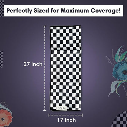 2 Double Sided Microfiber Hand Towels, 17x27 Inches Waffle Design Kitchen - Image 4