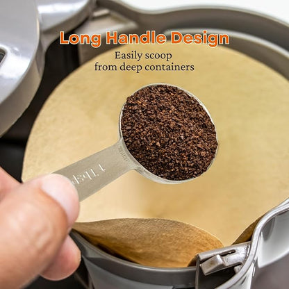 11PCS Measuring Spoons Set Stainless 1 tbsp, 1/2 tbsp, and 1-1/16tsp Steel - Image 5