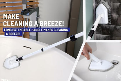 Replacement Microfiber Pad for Moku Home Extendable Tub Tile Shower Scrubber - Image 7