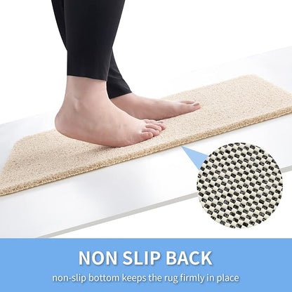 Non Slip Bathtub Mat, Foot Scrubber Anti Slip Fast Drying Shower Mat - Image 3